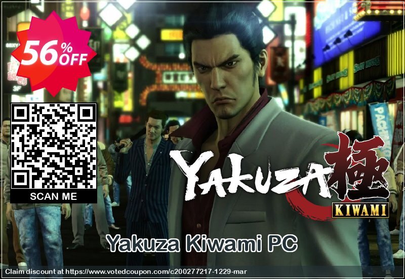 Yakuza Kiwami PC Coupon Code Apr 2024, 56% OFF - VotedCoupon