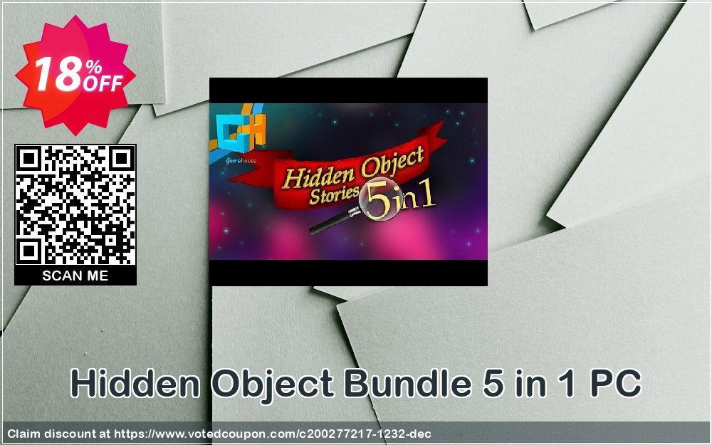 Hidden Object Bundle 5 in 1 PC Coupon Code May 2024, 18% OFF - VotedCoupon