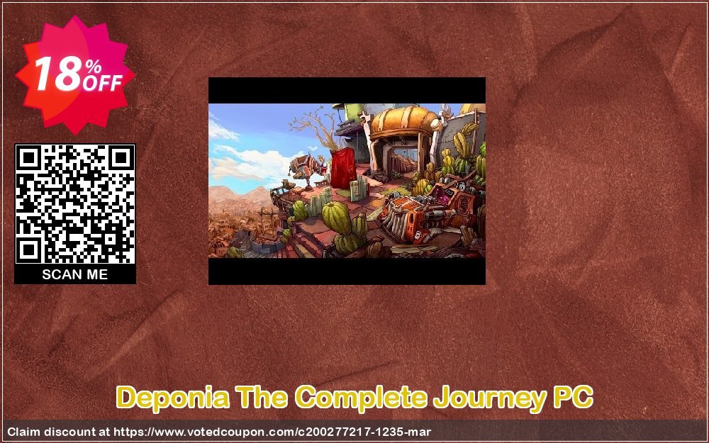 Deponia The Complete Journey PC Coupon, discount Deponia The Complete Journey PC Deal. Promotion: Deponia The Complete Journey PC Exclusive offer 