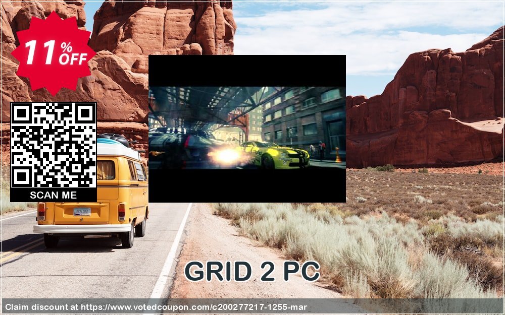 GRID 2 PC Coupon, discount GRID 2 PC Deal. Promotion: GRID 2 PC Exclusive offer 