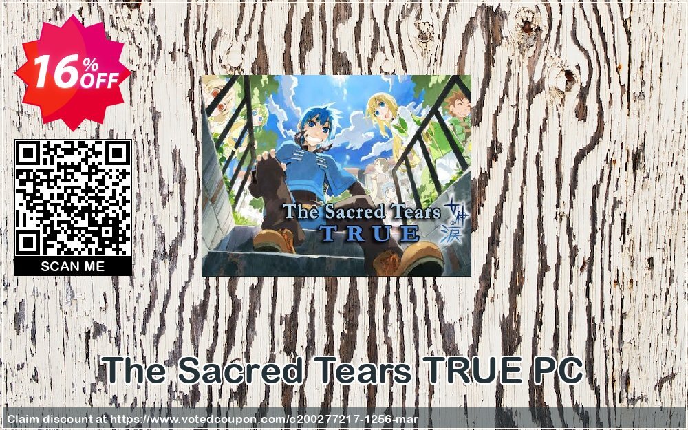 The Sacred Tears TRUE PC Coupon Code Apr 2024, 16% OFF - VotedCoupon