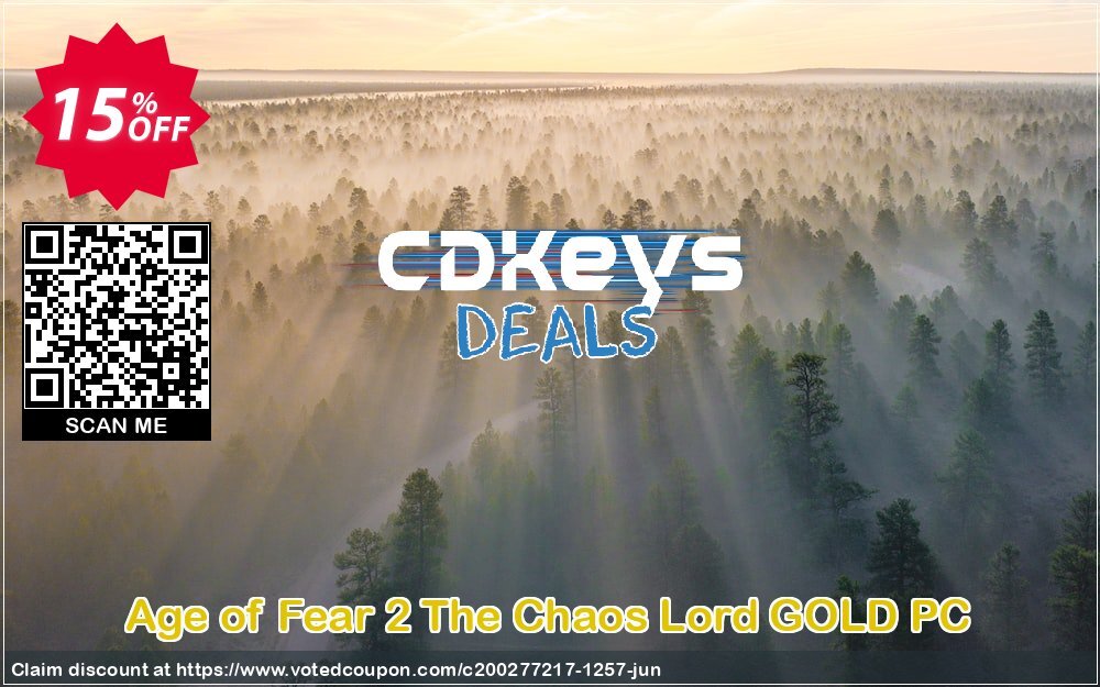 Age of Fear 2 The Chaos Lord GOLD PC Coupon, discount Age of Fear 2 The Chaos Lord GOLD PC Deal. Promotion: Age of Fear 2 The Chaos Lord GOLD PC Exclusive offer 