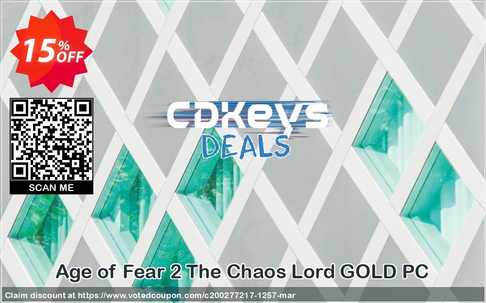 Age of Fear 2 The Chaos Lord GOLD PC Coupon, discount Age of Fear 2 The Chaos Lord GOLD PC Deal. Promotion: Age of Fear 2 The Chaos Lord GOLD PC Exclusive offer 