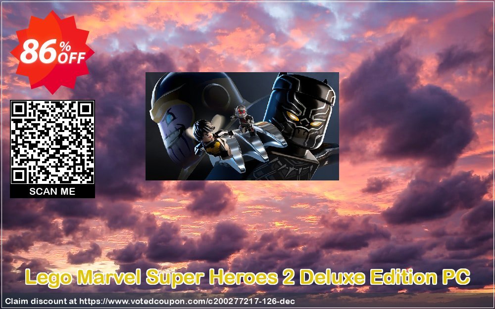 Lego Marvel Super Heroes 2 Deluxe Edition PC Coupon, discount Lego Marvel Super Heroes 2 Deluxe Edition PC Deal. Promotion: Lego Marvel Super Heroes 2 Deluxe Edition PC Exclusive offer 