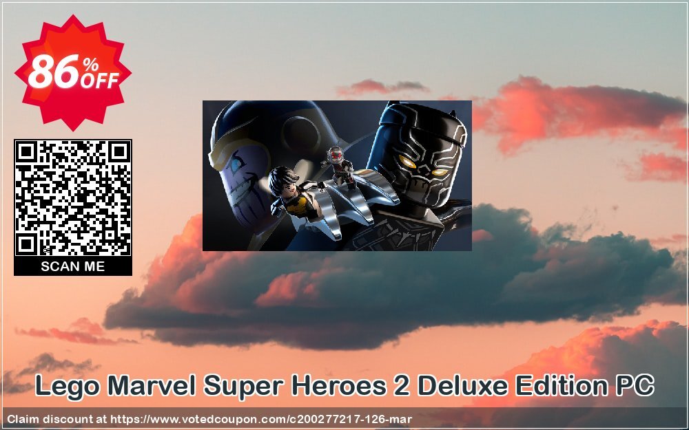 Lego Marvel Super Heroes 2 Deluxe Edition PC Coupon Code May 2024, 86% OFF - VotedCoupon