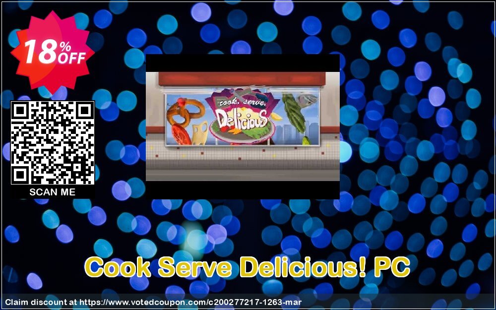 Cook Serve Delicious! PC Coupon, discount Cook Serve Delicious! PC Deal. Promotion: Cook Serve Delicious! PC Exclusive offer 