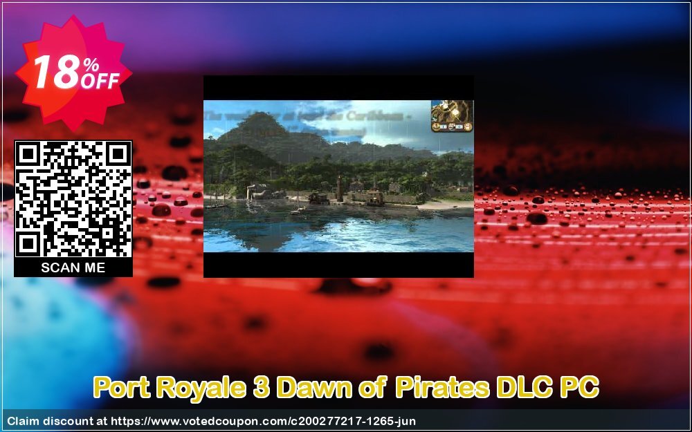 Port Royale 3 Dawn of Pirates DLC PC Coupon, discount Port Royale 3 Dawn of Pirates DLC PC Deal. Promotion: Port Royale 3 Dawn of Pirates DLC PC Exclusive offer 