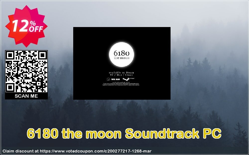 6180 the moon Soundtrack PC Coupon, discount 6180 the moon Soundtrack PC Deal. Promotion: 6180 the moon Soundtrack PC Exclusive offer 