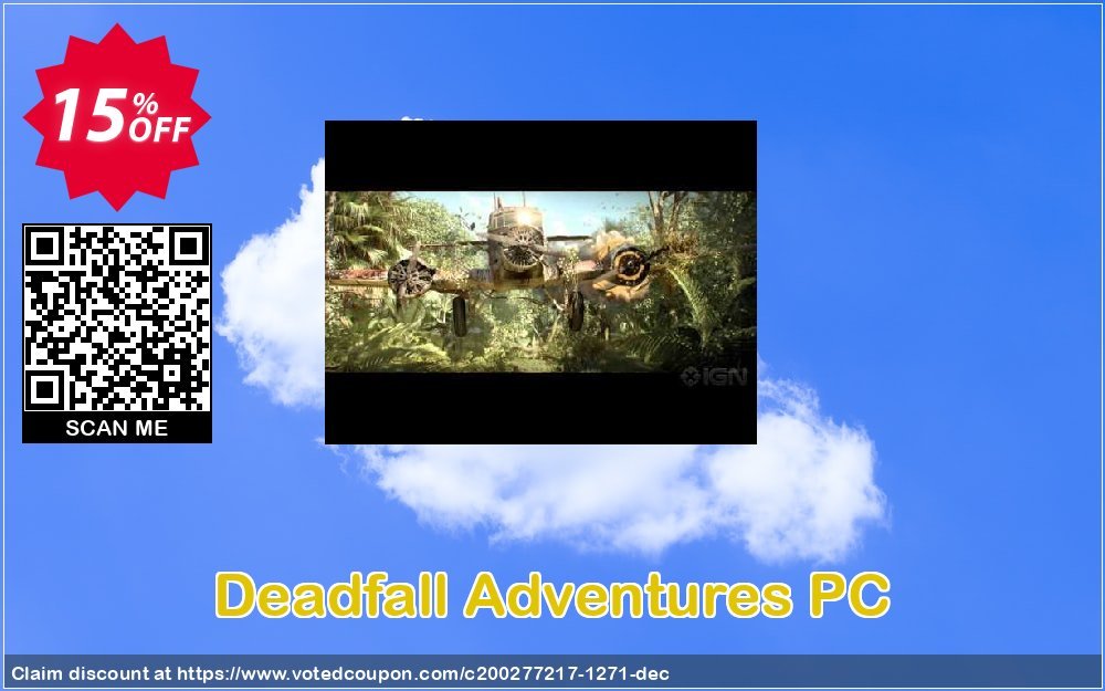 Deadfall Adventures PC Coupon, discount Deadfall Adventures PC Deal. Promotion: Deadfall Adventures PC Exclusive offer 
