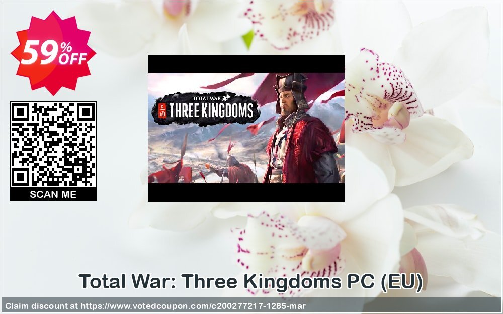 Total War: Three Kingdoms PC, EU  Coupon, discount Total War: Three Kingdoms PC (EU) Deal. Promotion: Total War: Three Kingdoms PC (EU) Exclusive offer 