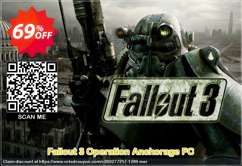 Fallout 3 Operation Anchorage PC Coupon Code Apr 2024, 69% OFF - VotedCoupon