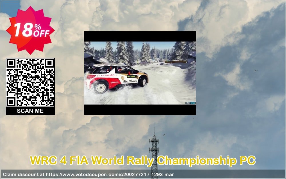 WRC 4 FIA World Rally Championship PC Coupon, discount WRC 4 FIA World Rally Championship PC Deal. Promotion: WRC 4 FIA World Rally Championship PC Exclusive offer 