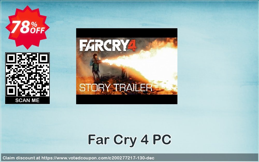 Far Cry 4 PC Coupon, discount Far Cry 4 PC Deal. Promotion: Far Cry 4 PC Exclusive offer 