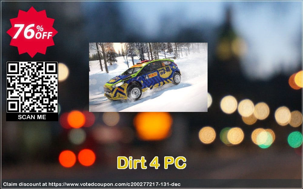 Dirt 4 PC Coupon Code Apr 2024, 76% OFF - VotedCoupon