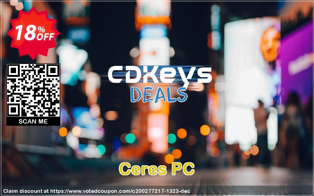 Ceres PC Coupon Code May 2024, 18% OFF - VotedCoupon