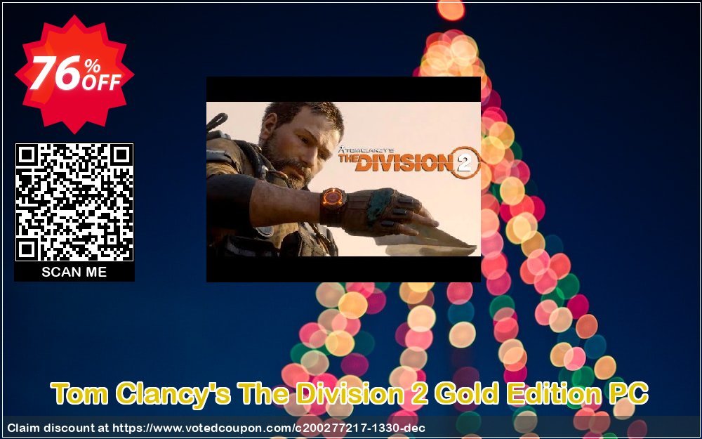 Tom Clancy's The Division 2 Gold Edition PC Coupon, discount Tom Clancy's The Division 2 Gold Edition PC Deal. Promotion: Tom Clancy's The Division 2 Gold Edition PC Exclusive offer 