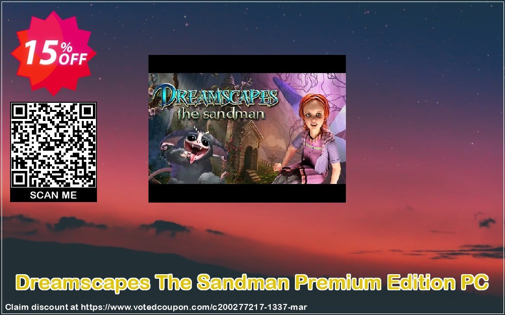 Dreamscapes The Sandman Premium Edition PC Coupon, discount Dreamscapes The Sandman Premium Edition PC Deal. Promotion: Dreamscapes The Sandman Premium Edition PC Exclusive offer 