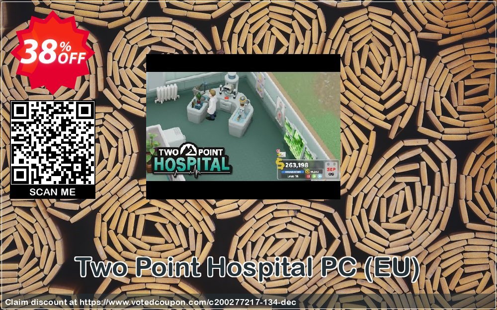 Two Point Hospital PC, EU  voted-on promotion codes