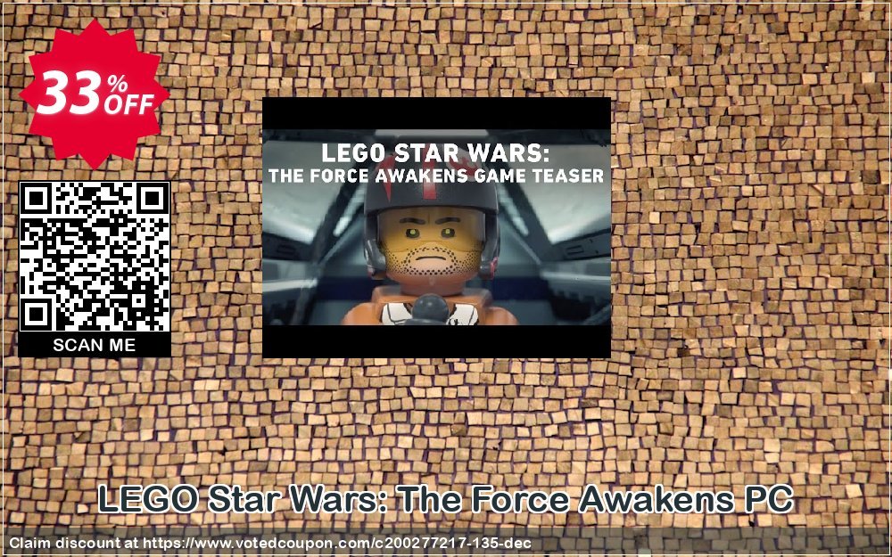 LEGO Star Wars: The Force Awakens PC Coupon Code Apr 2024, 33% OFF - VotedCoupon
