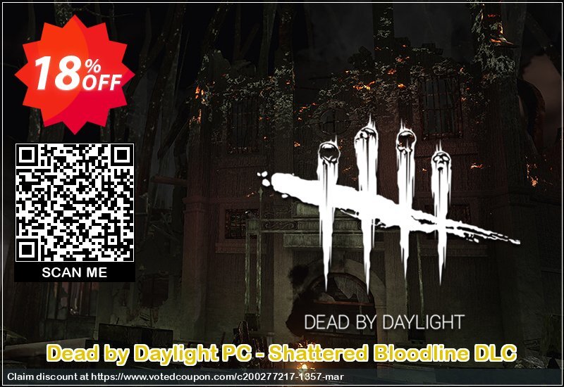 Dead by Daylight PC - Shattered Bloodline DLC Coupon, discount Dead by Daylight PC - Shattered Bloodline DLC Deal. Promotion: Dead by Daylight PC - Shattered Bloodline DLC Exclusive offer 