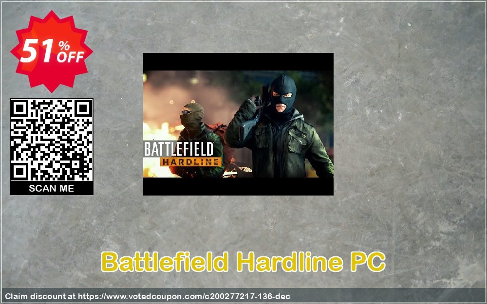 Battlefield Hardline PC voted-on promotion codes
