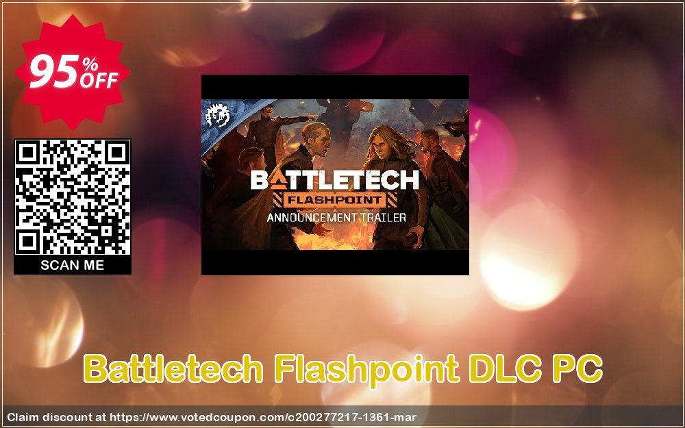 Battletech Flashpoint DLC PC Coupon, discount Battletech Flashpoint DLC PC Deal. Promotion: Battletech Flashpoint DLC PC Exclusive offer 