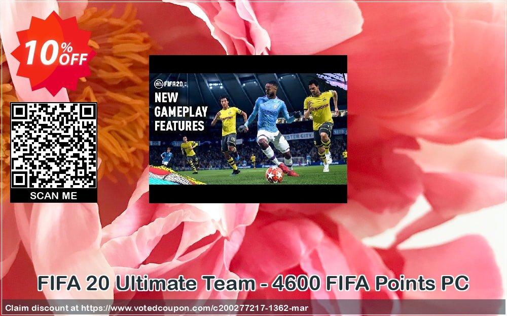 FIFA 20 Ultimate Team - 4600 FIFA Points PC Coupon, discount FIFA 20 Ultimate Team - 4600 FIFA Points PC Deal. Promotion: FIFA 20 Ultimate Team - 4600 FIFA Points PC Exclusive offer 