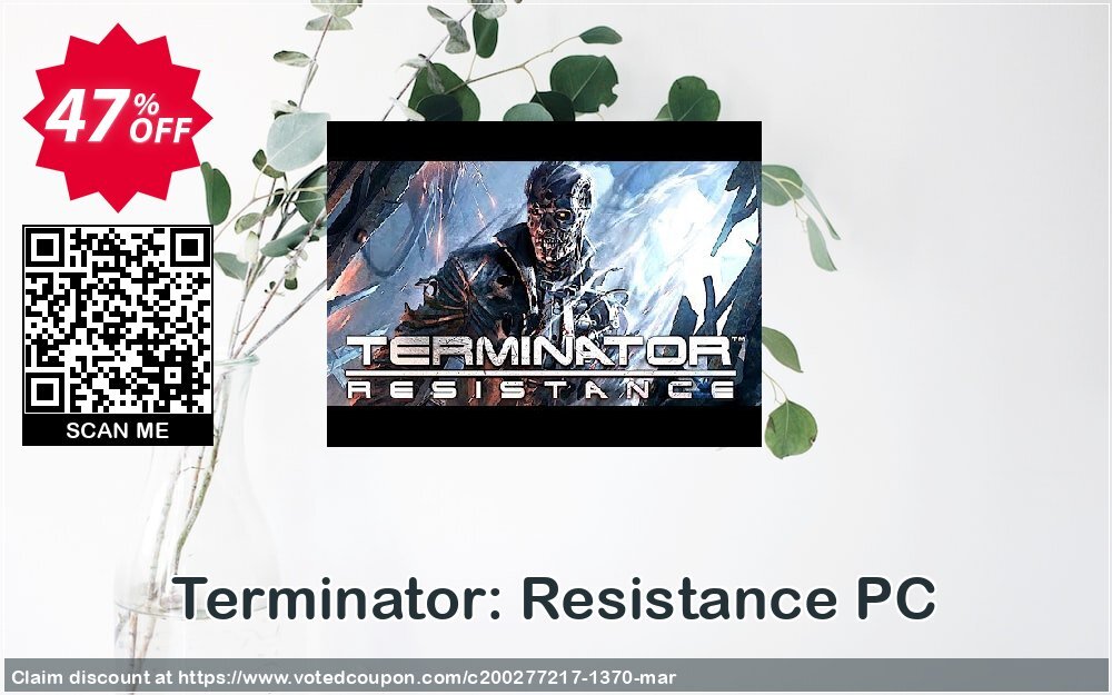 Terminator: Resistance PC Coupon, discount Terminator: Resistance PC Deal. Promotion: Terminator: Resistance PC Exclusive offer 