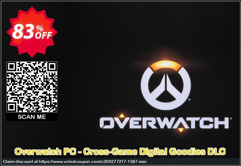 Overwatch PC - Cross-Game Digital Goodies DLC Coupon Code Apr 2024, 83% OFF - VotedCoupon