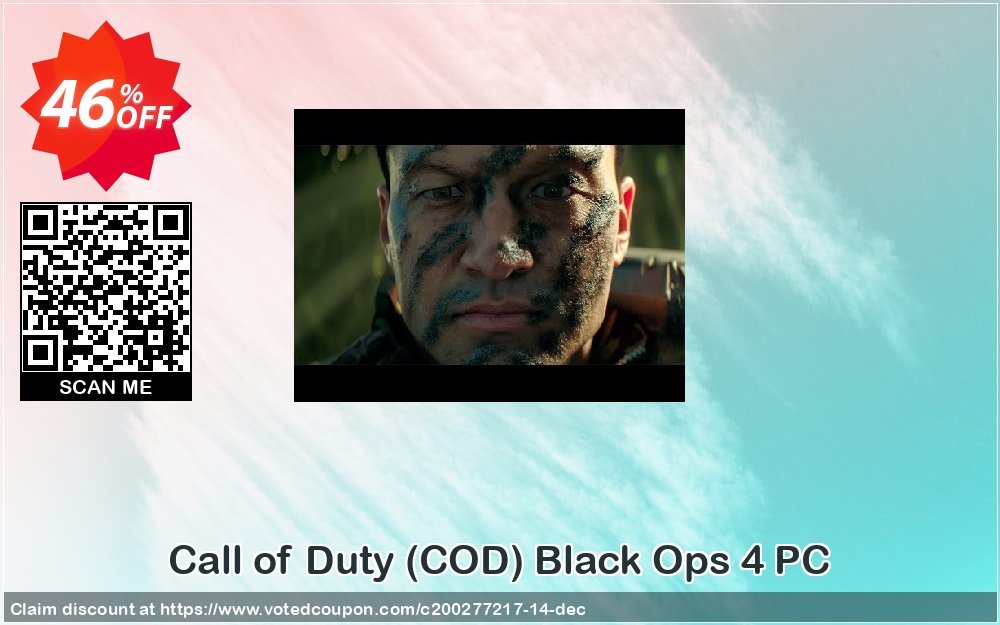 Call of Duty, COD Black Ops 4 PC Coupon, discount Call of Duty (COD) Black Ops 4 PC Deal. Promotion: Call of Duty (COD) Black Ops 4 PC Exclusive offer 