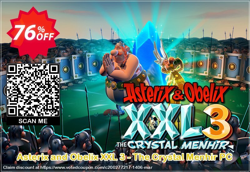 Asterix and Obelix XXL 3 - The Crystal Menhir PC Coupon, discount Asterix and Obelix XXL 3 - The Crystal Menhir PC Deal. Promotion: Asterix and Obelix XXL 3 - The Crystal Menhir PC Exclusive offer 