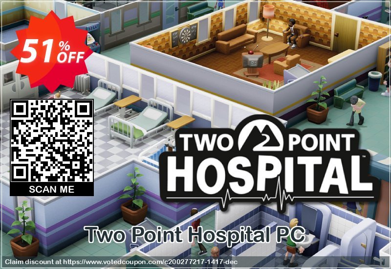 Two Point Hospital PC Coupon, discount Two Point Hospital PC Deal. Promotion: Two Point Hospital PC Exclusive offer 
