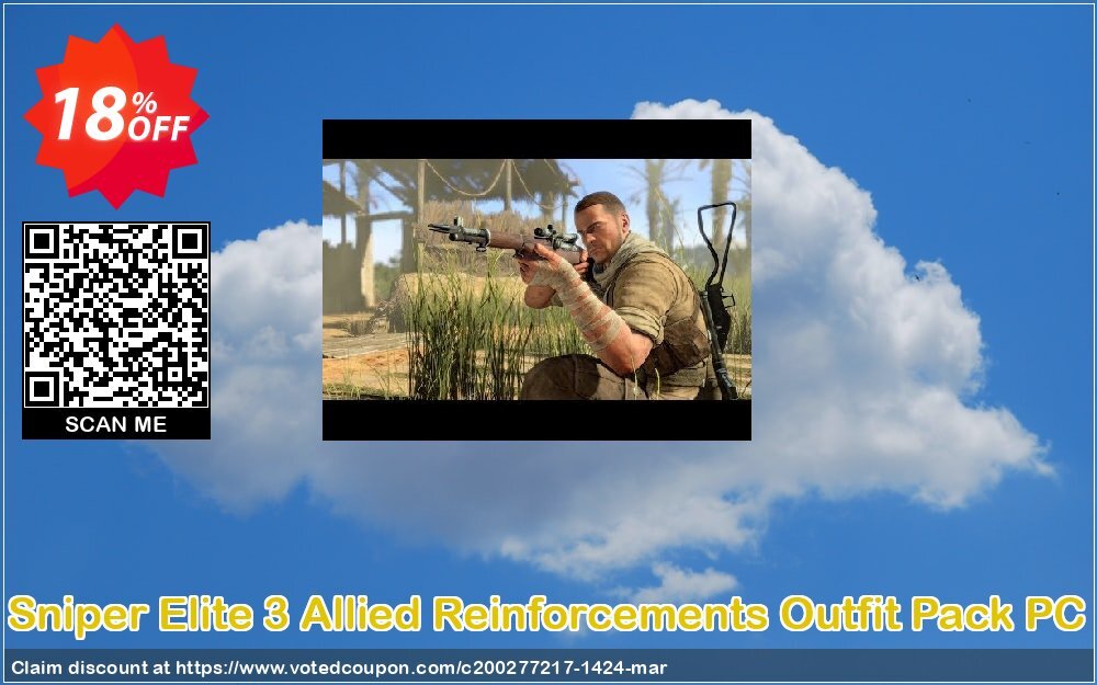 Sniper Elite 3 Allied Reinforcements Outfit Pack PC Coupon Code May 2024, 18% OFF - VotedCoupon