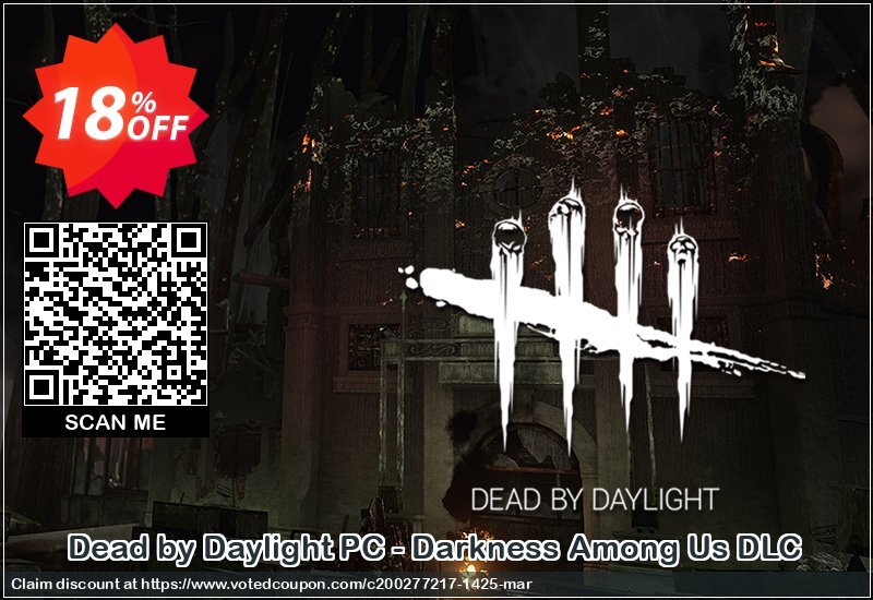 Dead by Daylight PC - Darkness Among Us DLC Coupon Code Apr 2024, 18% OFF - VotedCoupon