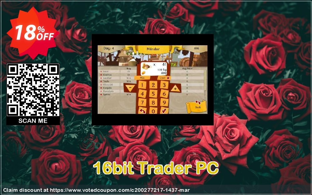 16bit Trader PC Coupon, discount 16bit Trader PC Deal. Promotion: 16bit Trader PC Exclusive offer 