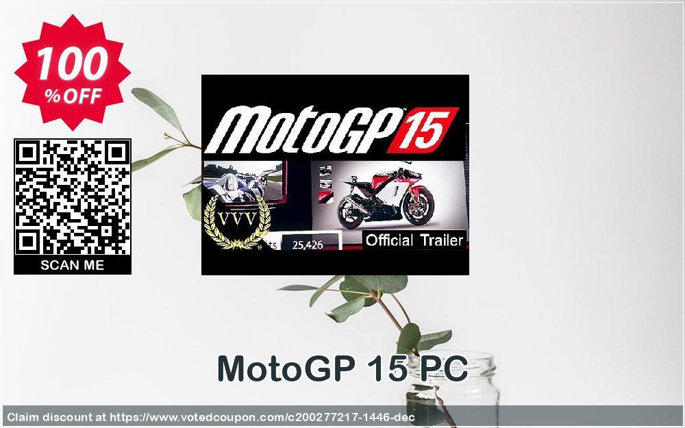 MotoGP 15 PC Coupon, discount MotoGP 15 PC Deal. Promotion: MotoGP 15 PC Exclusive offer 