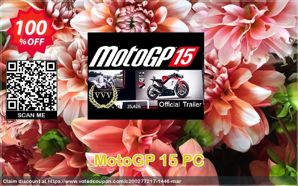 MotoGP 15 PC Coupon Code Apr 2024, 100% OFF - VotedCoupon