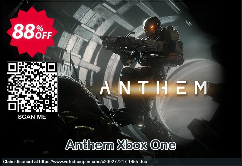 Anthem Xbox One Coupon, discount Anthem Xbox One Deal. Promotion: Anthem Xbox One Exclusive offer 