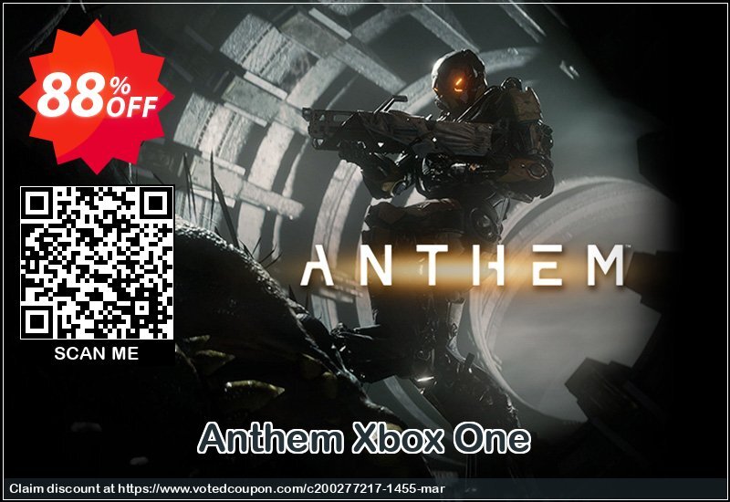 Anthem Xbox One Coupon, discount Anthem Xbox One Deal. Promotion: Anthem Xbox One Exclusive offer 