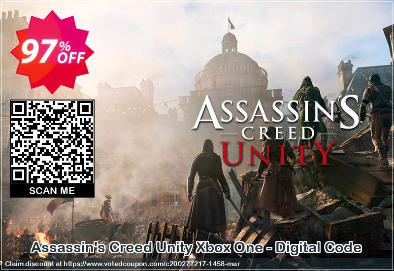 Assassin's Creed Unity Xbox One - Digital Code Coupon Code May 2024, 97% OFF - VotedCoupon