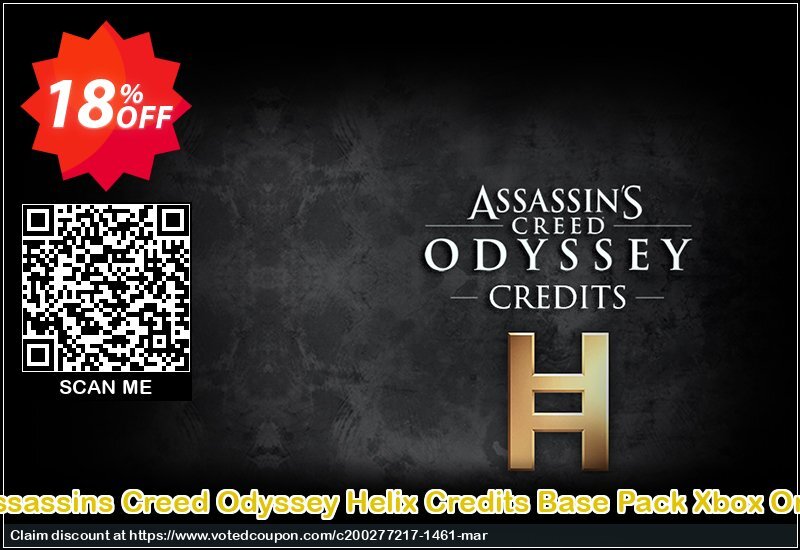 Assassins Creed Odyssey Helix Credits Base Pack Xbox One Coupon Code Apr 2024, 18% OFF - VotedCoupon