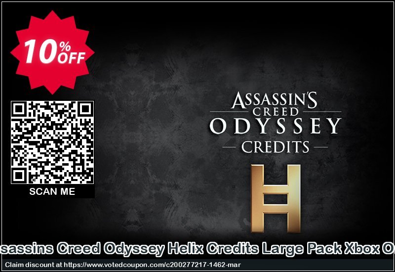 Assassins Creed Odyssey Helix Credits Large Pack Xbox One Coupon Code Apr 2024, 10% OFF - VotedCoupon