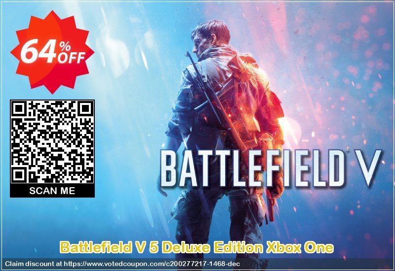 Battlefield V 5 Deluxe Edition Xbox One Coupon, discount Battlefield V 5 Deluxe Edition Xbox One Deal. Promotion: Battlefield V 5 Deluxe Edition Xbox One Exclusive offer 