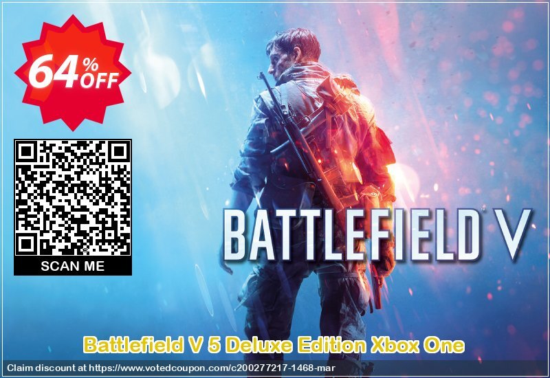 Battlefield V 5 Deluxe Edition Xbox One Coupon Code Apr 2024, 64% OFF - VotedCoupon