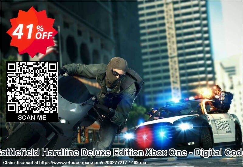 Battlefield Hardline Deluxe Edition Xbox One - Digital Code Coupon, discount Battlefield Hardline Deluxe Edition Xbox One - Digital Code Deal. Promotion: Battlefield Hardline Deluxe Edition Xbox One - Digital Code Exclusive offer 