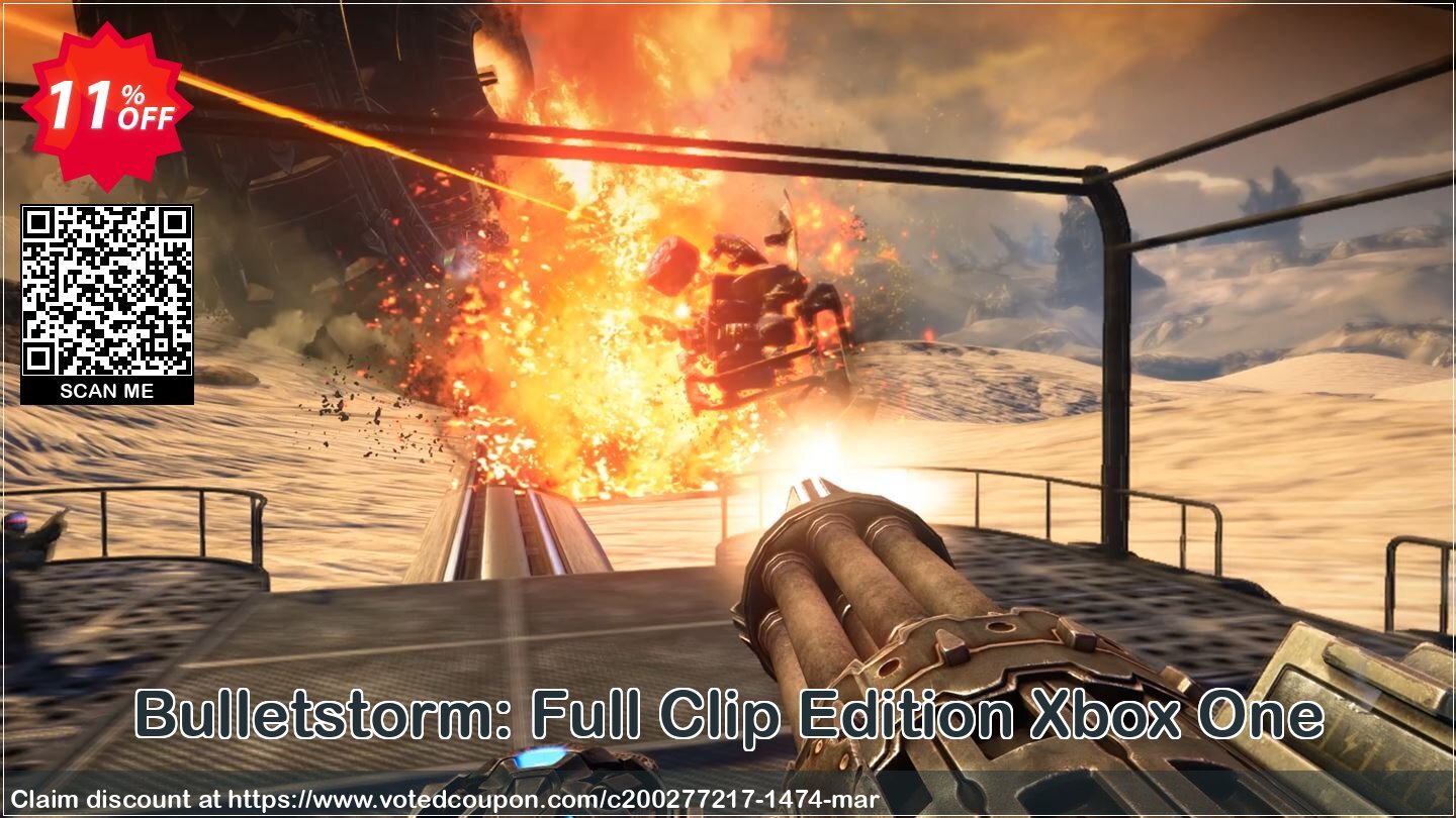 Bulletstorm: Full Clip Edition Xbox One Coupon Code Apr 2024, 11% OFF - VotedCoupon