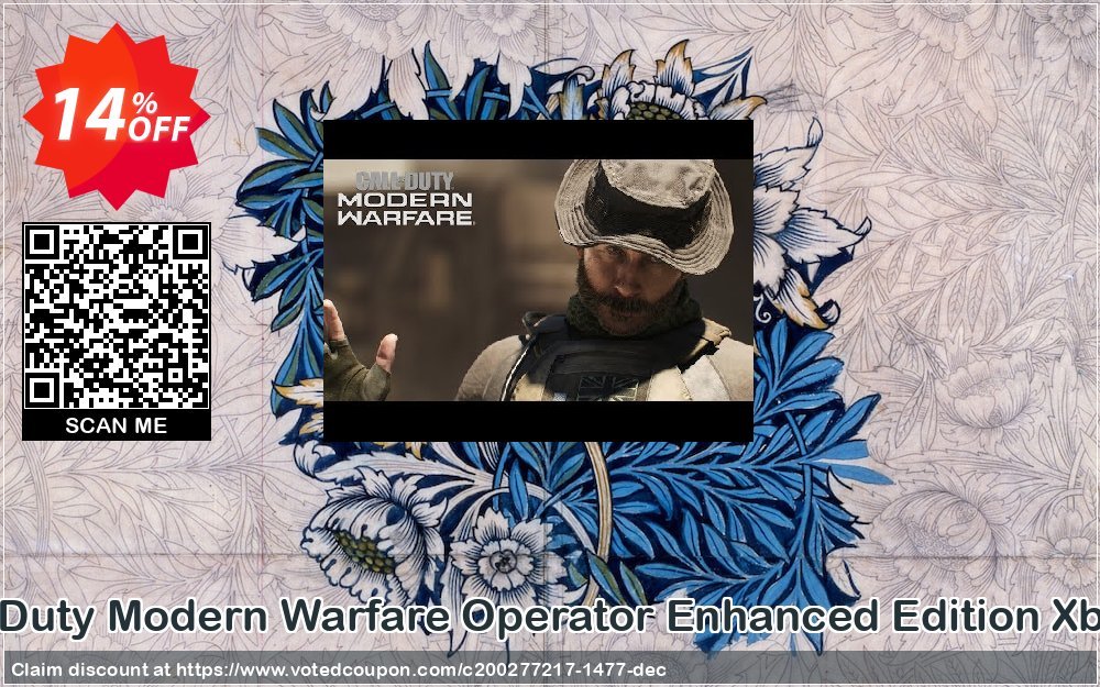 Call of Duty Modern Warfare Operator Enhanced Edition Xbox One Coupon, discount Call of Duty Modern Warfare Operator Enhanced Edition Xbox One Deal. Promotion: Call of Duty Modern Warfare Operator Enhanced Edition Xbox One Exclusive offer 