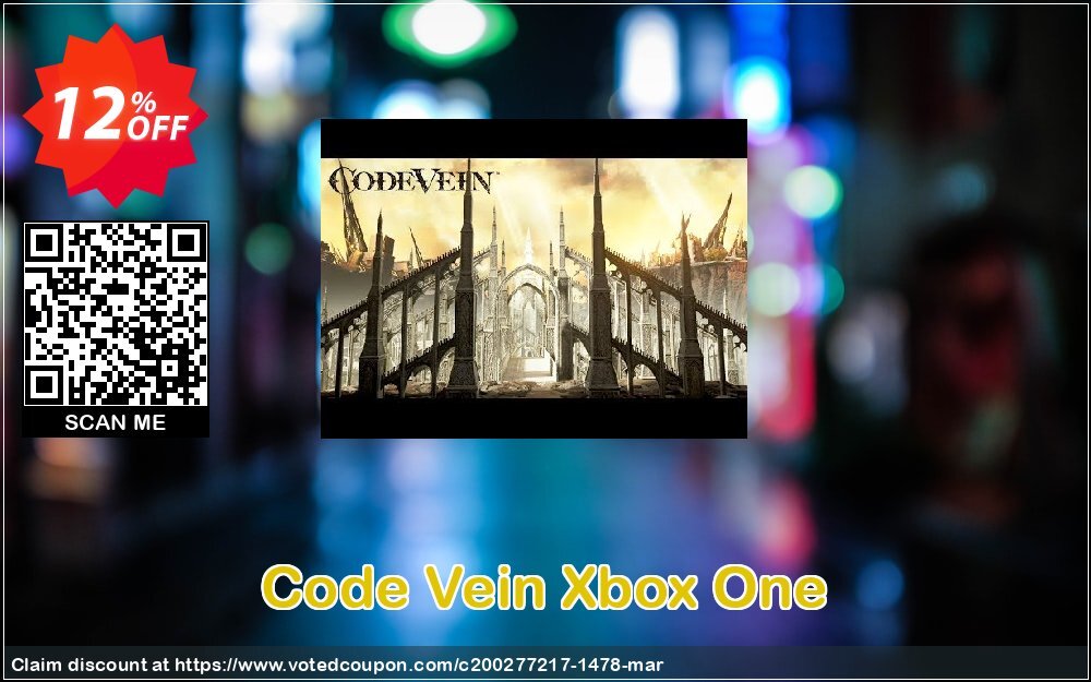 Code Vein Xbox One Coupon Code Apr 2024, 12% OFF - VotedCoupon