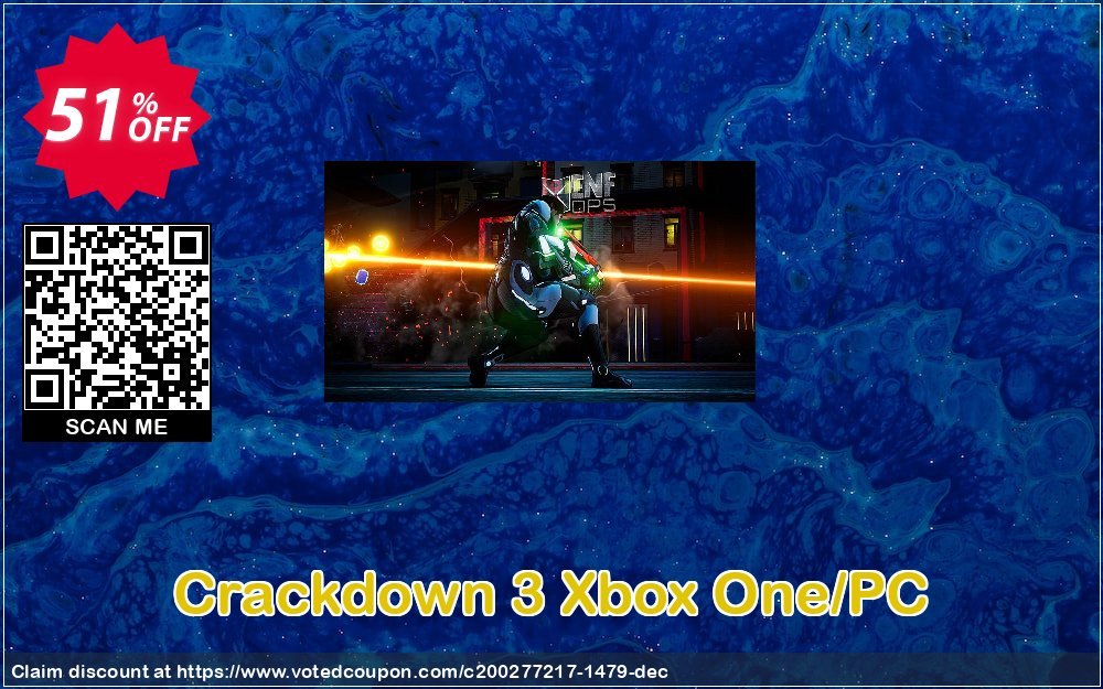 Crackdown 3 Xbox One/PC Coupon Code Apr 2024, 51% OFF - VotedCoupon