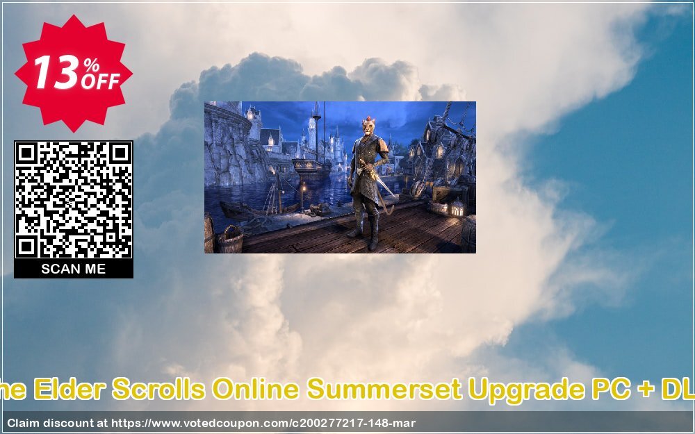 The Elder Scrolls Online Summerset Upgrade PC + DLC voted-on promotion codes